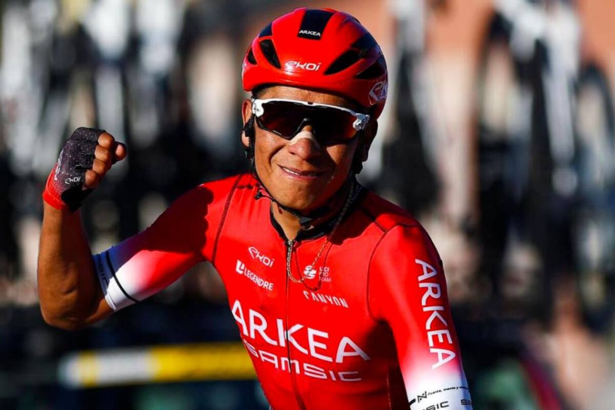 Nairo Quintana mide fuerzas ante Primoz Roglic en la París-Niza