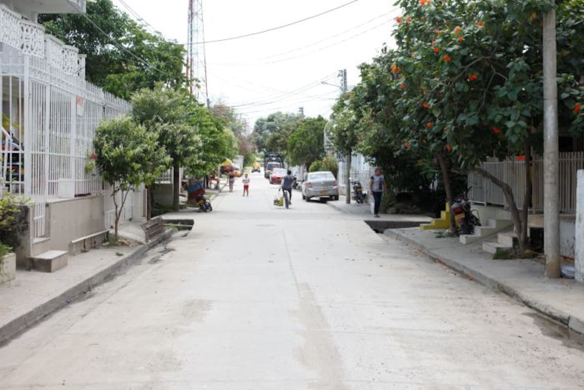 Todas las calles de San Fernando están pavimentadas, lo que podría estar facilitando la incursión de ladrones en moto. Aroldo Mestre.