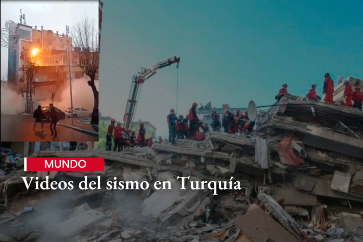 Los videos más estremecedores del sismo en Turquía