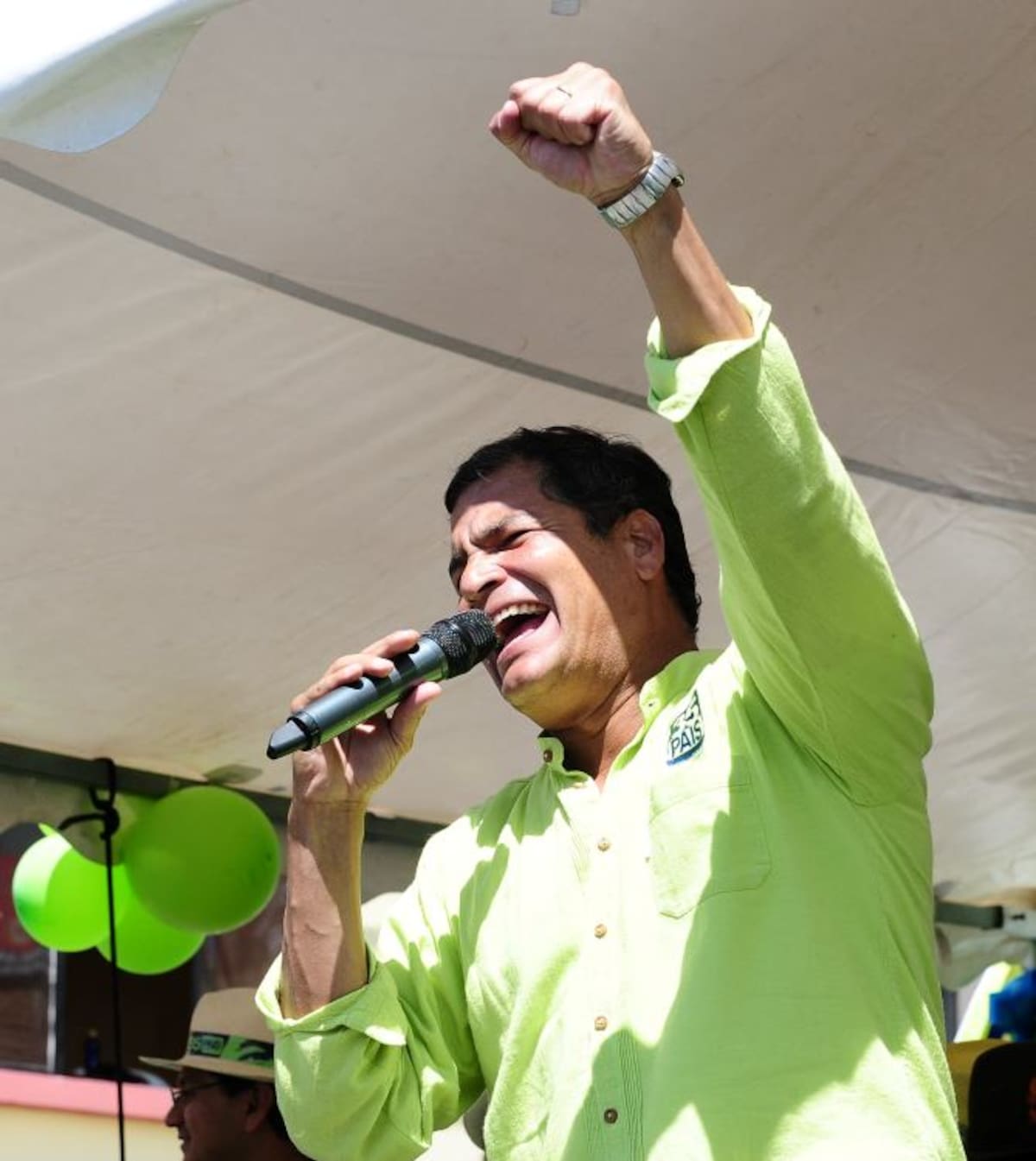 Rafael Correa, presidente de Ecuador. AFP RODRIGO BUENDIA