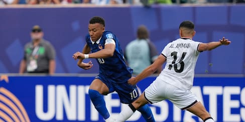 La razón por la que se suspendió el partido entre Francia e Irak