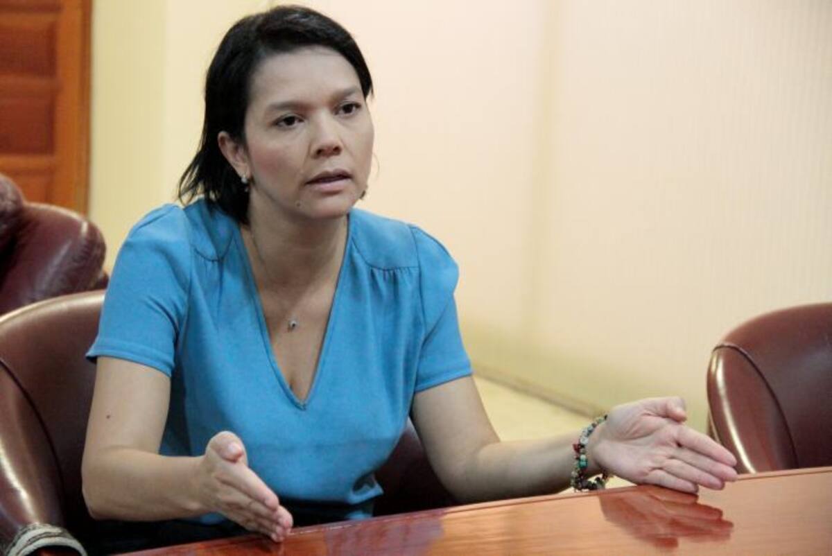Luz Elena Paternina, secretaria de Planeación. Zenia Valdelamar-el universal
