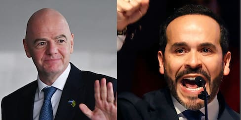 Gianni Infantino ya está en Cali para la posesión presidencial de Abelardo de la Espriella