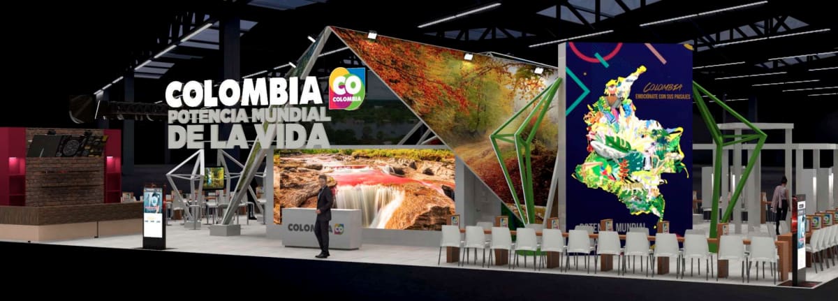 Las regiones serán protagonistas en el stand de Colombia en Fitur. // CORTESÍA