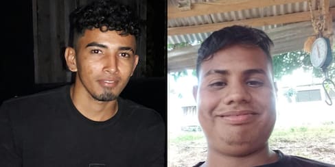 Jhonatan y Duver, los 2 jóvenes que desaparecieron en el sur de Bolívar