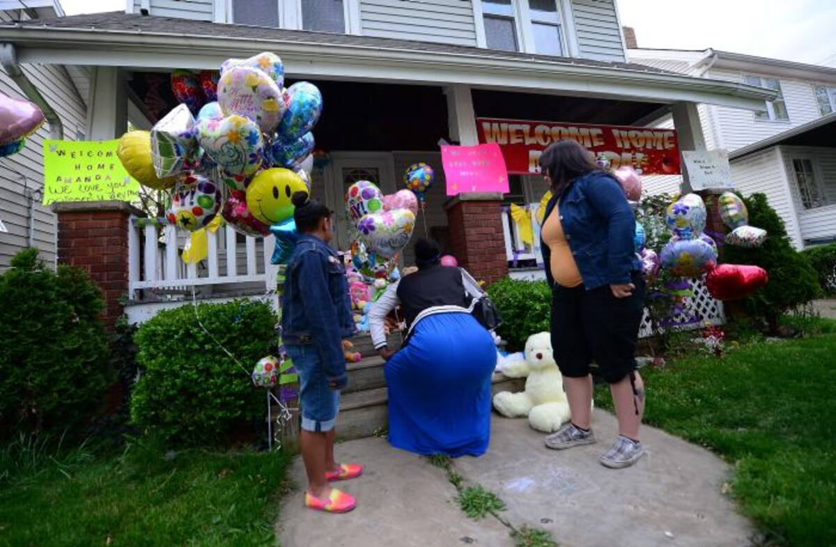 Casa donde vive Amanda Berry AFP