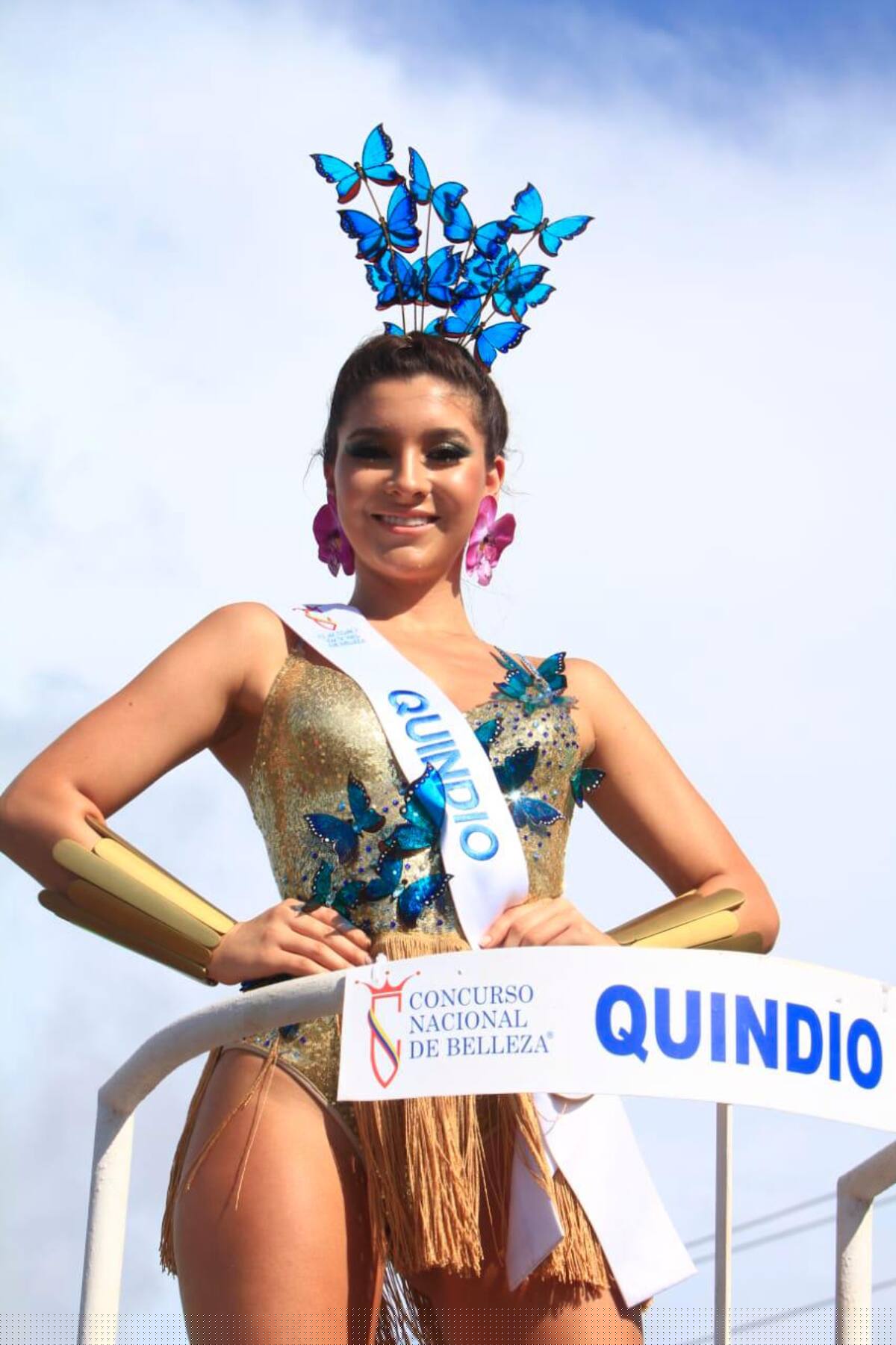 Señorita Quindío, Sara Victoria Castaño.//Foto: Julio Castaño - El Universal.