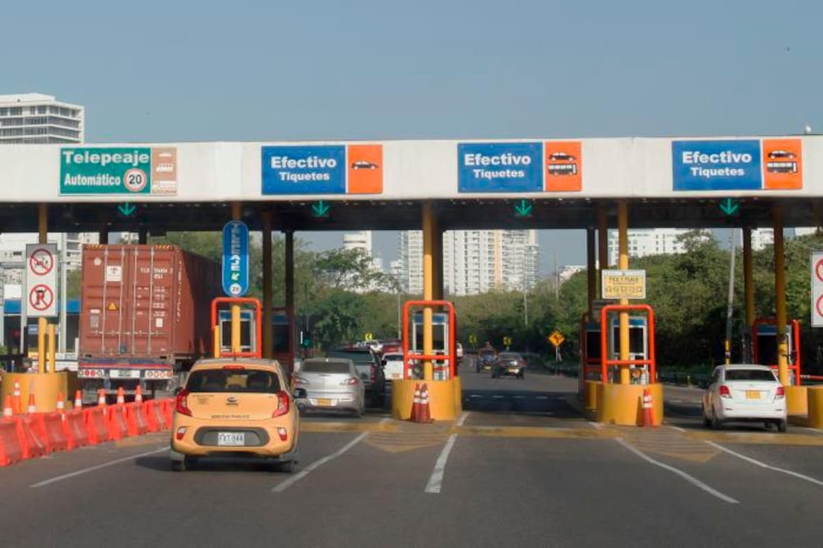 Peajes de Manga y Ceballos tendrán talanqueras arriba hasta nueva orden