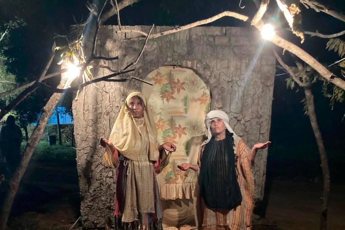 Un rincón de Montería recrea las historias de la Biblia
