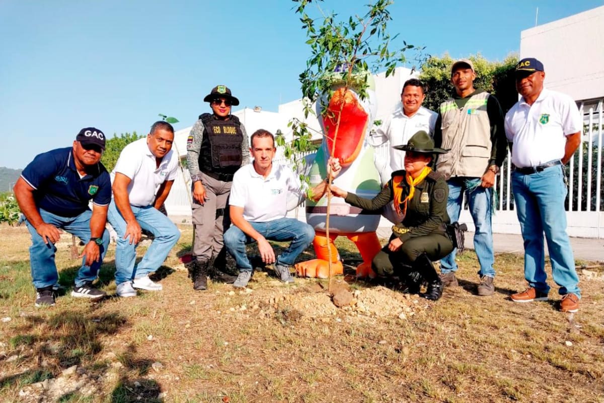 EPA Cartagena retomó siembra de árboles en el Día del la Educación Ambiental