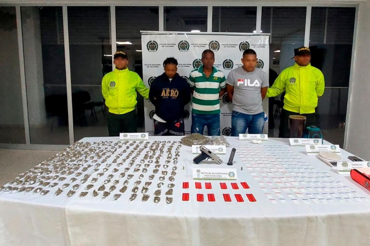Cayó alias ‘el Cocá’ y su banda, expendedores de drogas en Bayunca