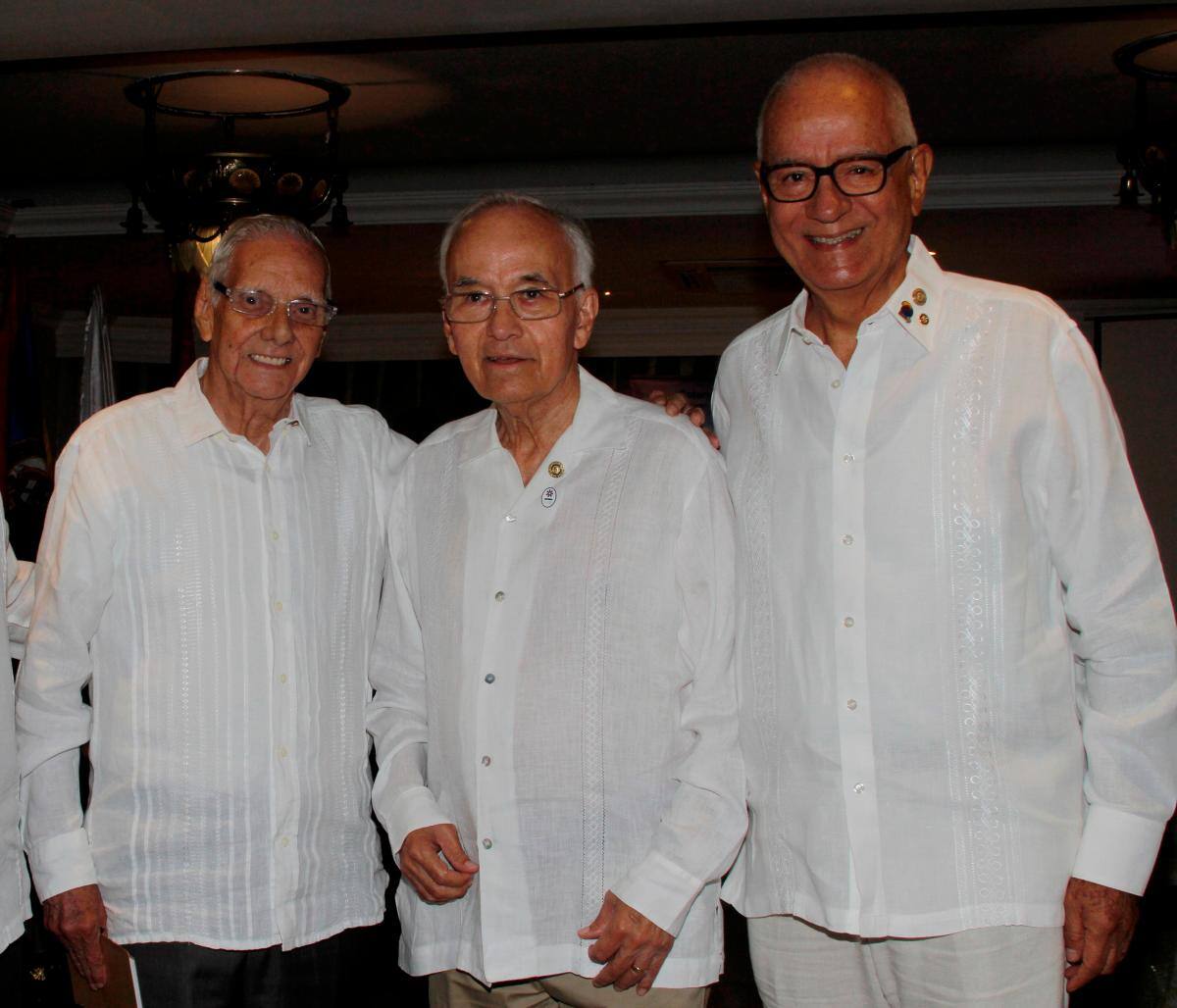 Ricardo Daza, Hans Gerdst y Juan Quijano.