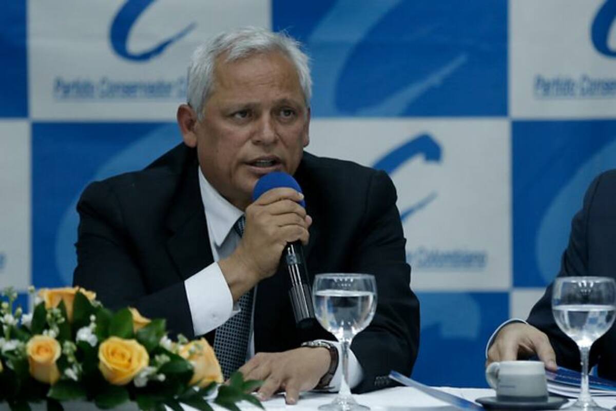 Hernán Andrade, senador conservador. Colprensa.