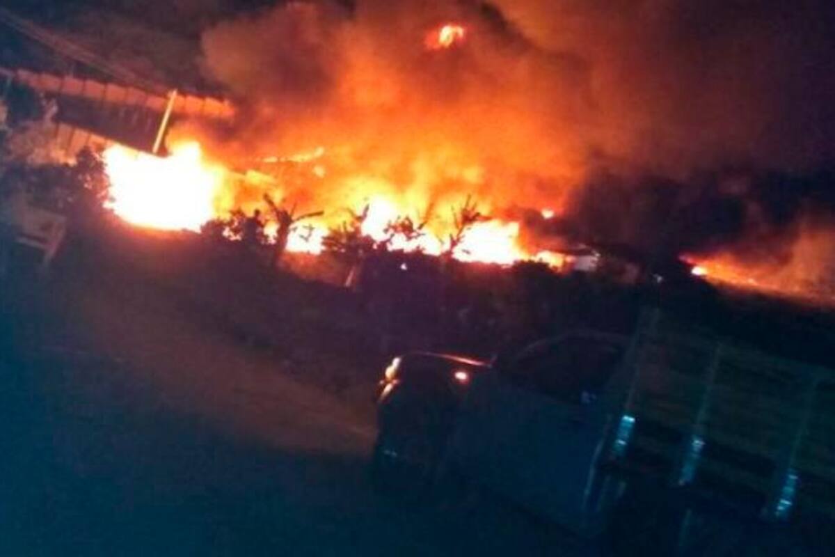 Atentado contra oleoducto Transandino provoca incendio en Mallama, Nariño