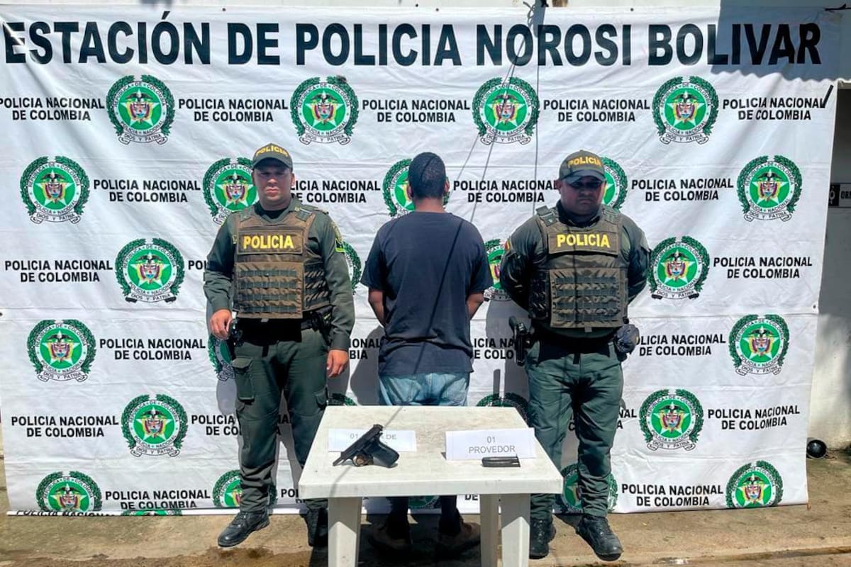 ¿Qué iba a hacer? A un hombre lo sorprendieron con un arma de fuego