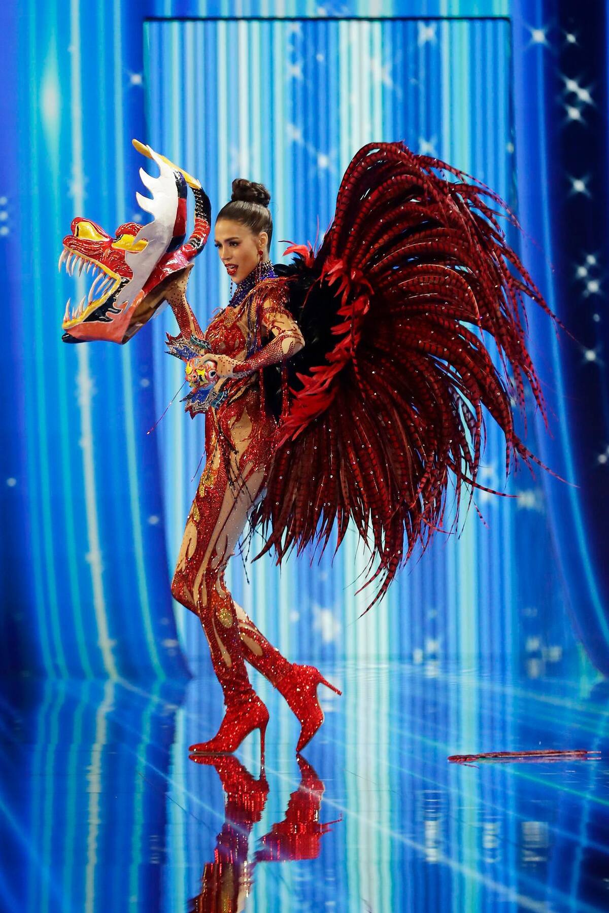 Miss Universe Venezuela, Diana Silva. //Foto: EFE.