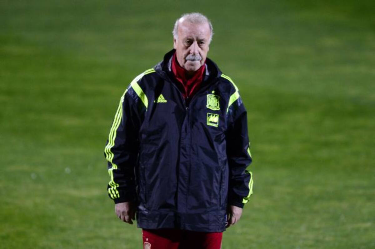 Vicente del Bosque, director técnico de la selección de España. AFP JAVIER SORIANO