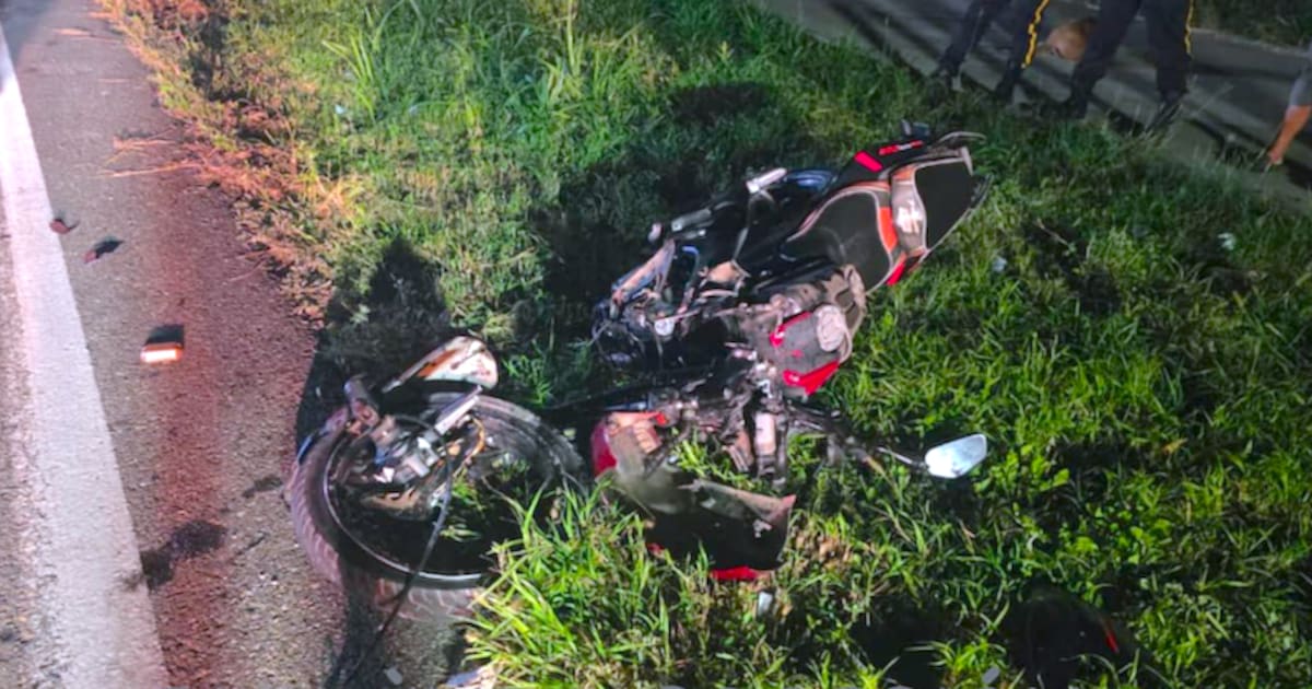 A 13-year-old minor dies and 3 others are injured in a serious motorcycle accident