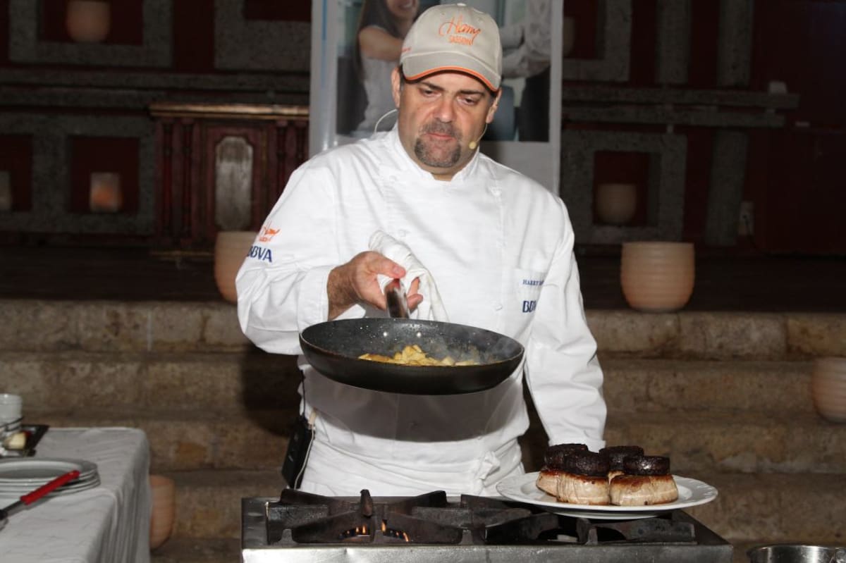El chef Harry Sasson