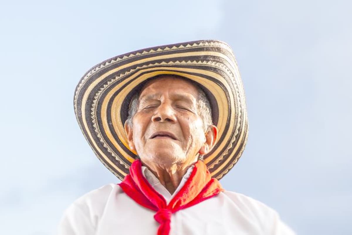 ‘Maestro Toño García - Gaiteros de San Jacinto’ (2014?), Museo Comunitario San Jacinto, Bolívar. FOTO: FABIÁN ÁLVAREZ ROCHA