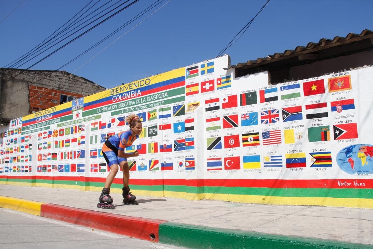 Los murales que engalanan al Barrio Chino