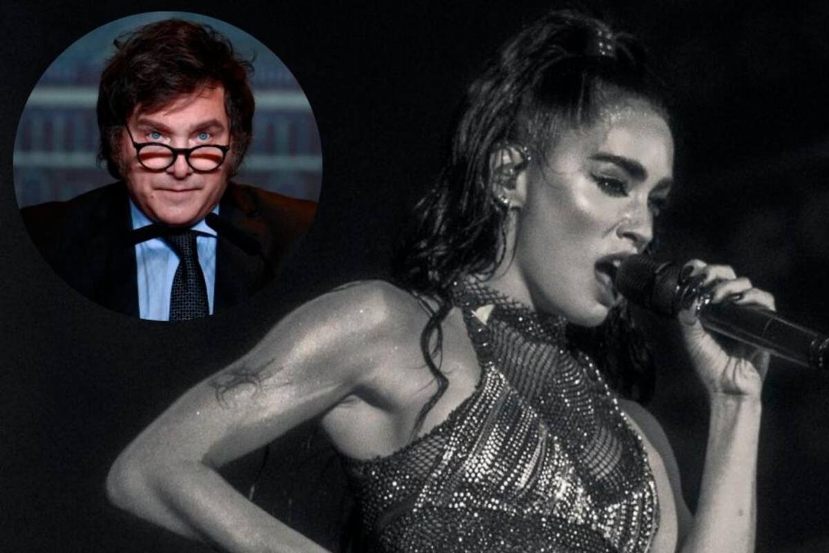 Javier Milei arremete contra la cantante Lali Espósito por el Cosquín Rock