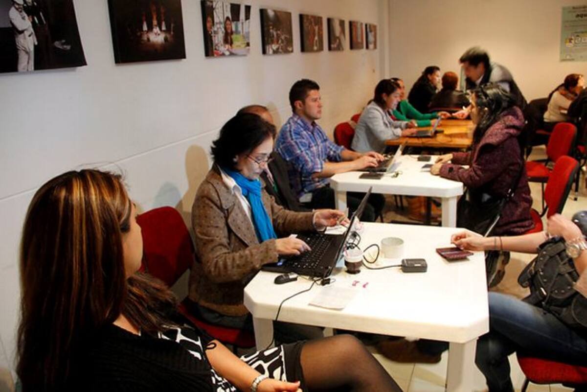 Jurados de votación en Bogotá. COLPRENSA