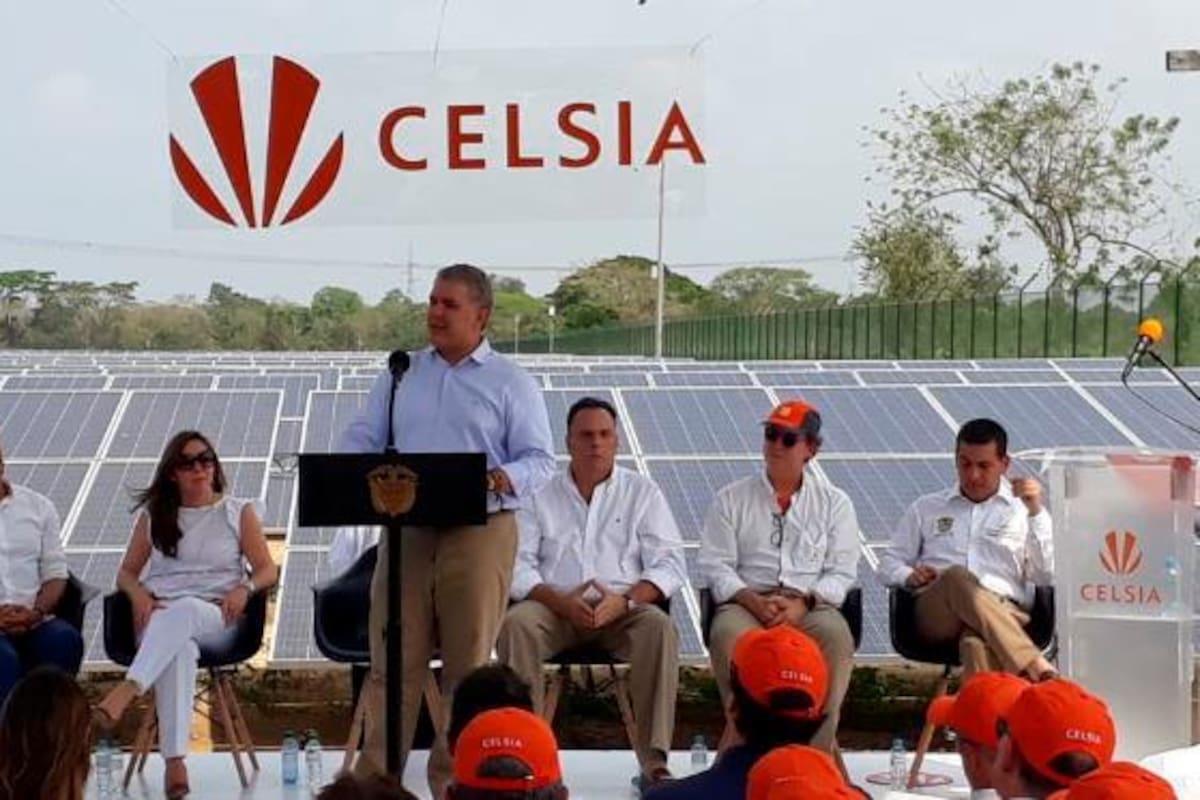 Empezó la revolución de energías renovables: Duque sobre la primera granja solar de Bolívar