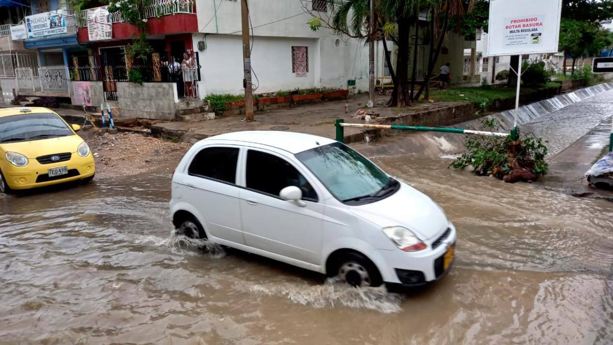 Nuestro fotógrafo capta cómo quedó el canal de San Pedro.