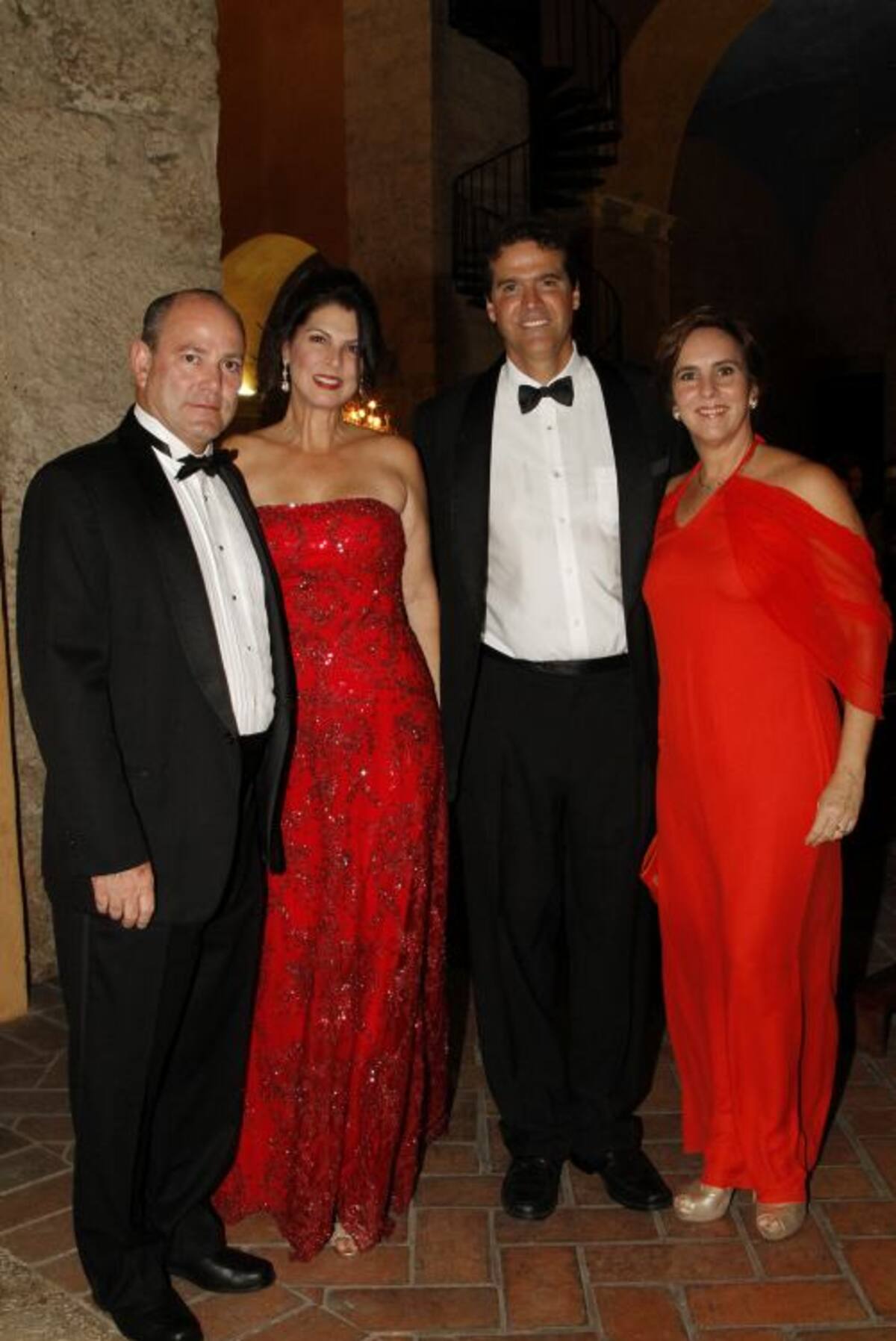 Gerardo Núñez, Sandra Borda, Giorgo Araújo y Carolina Baker de Araújo.