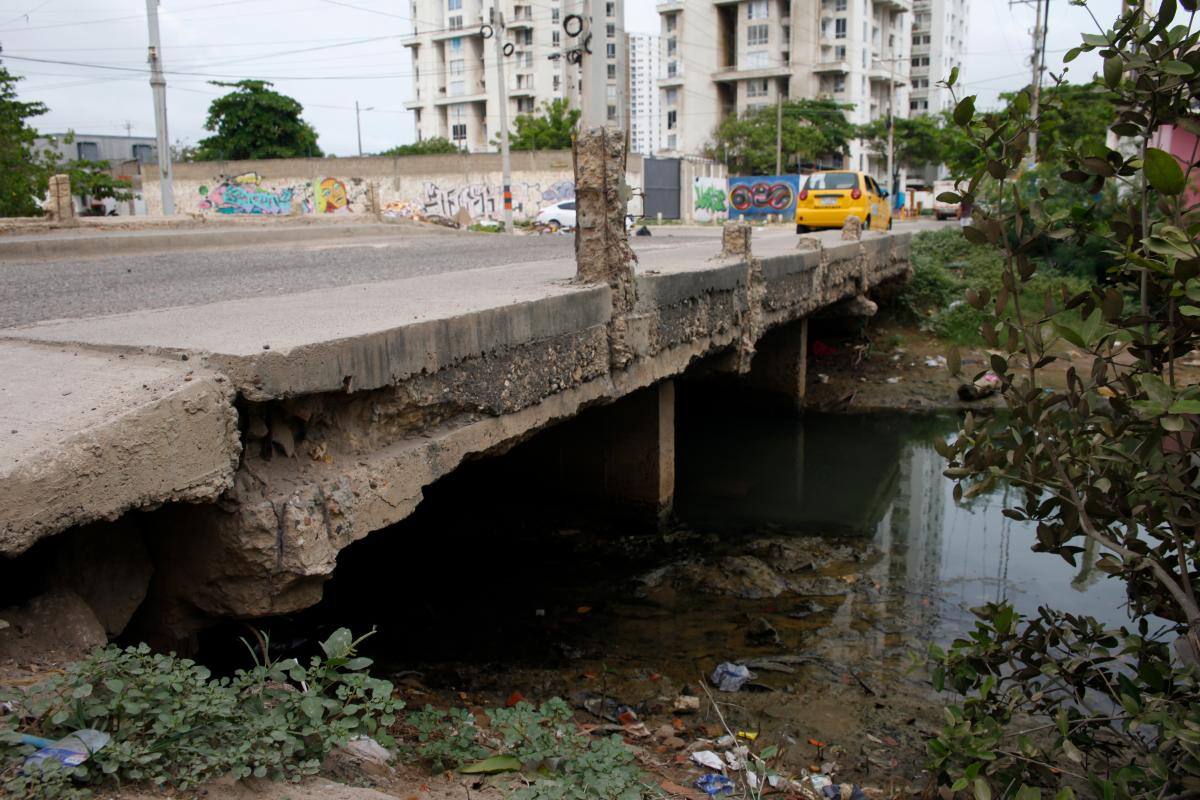 Puente Benjamín Herrera, peligro latente