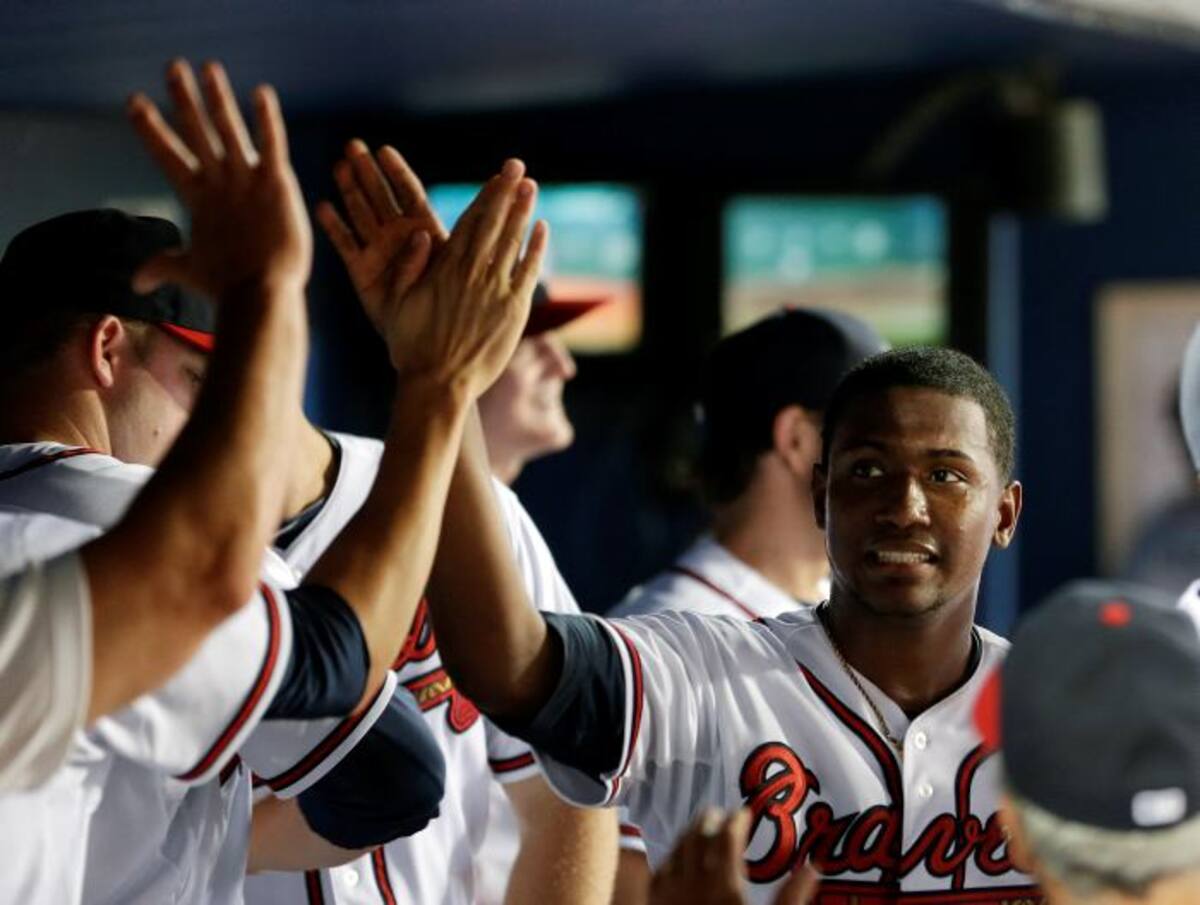 Julio Teherán sigue levantando su nivel en su rol de abridor con los Bravos de Atlanta .AP