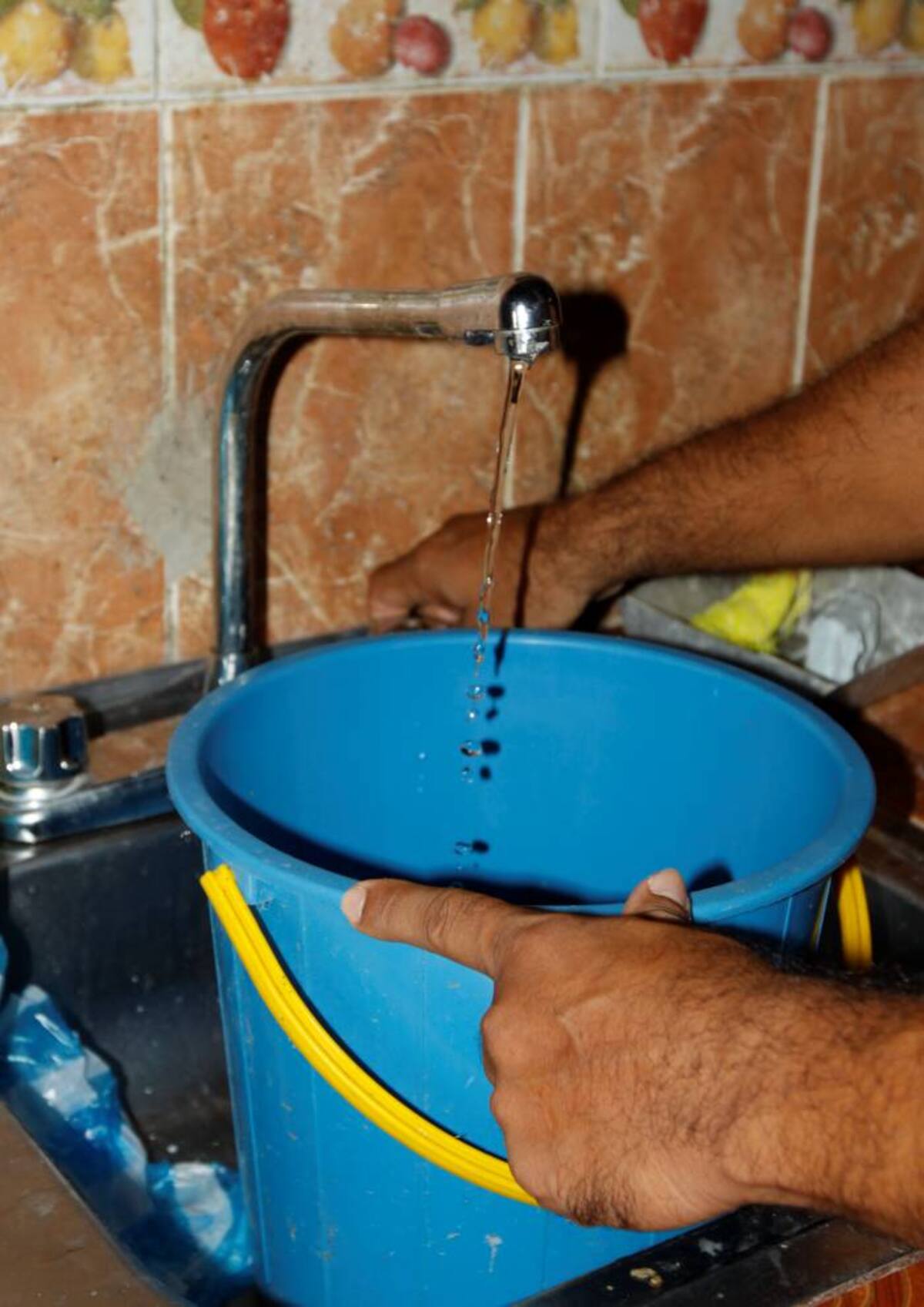 Algunos barrios volvieron al almacenamiento de agua diario. FOTO ARCHIVO
