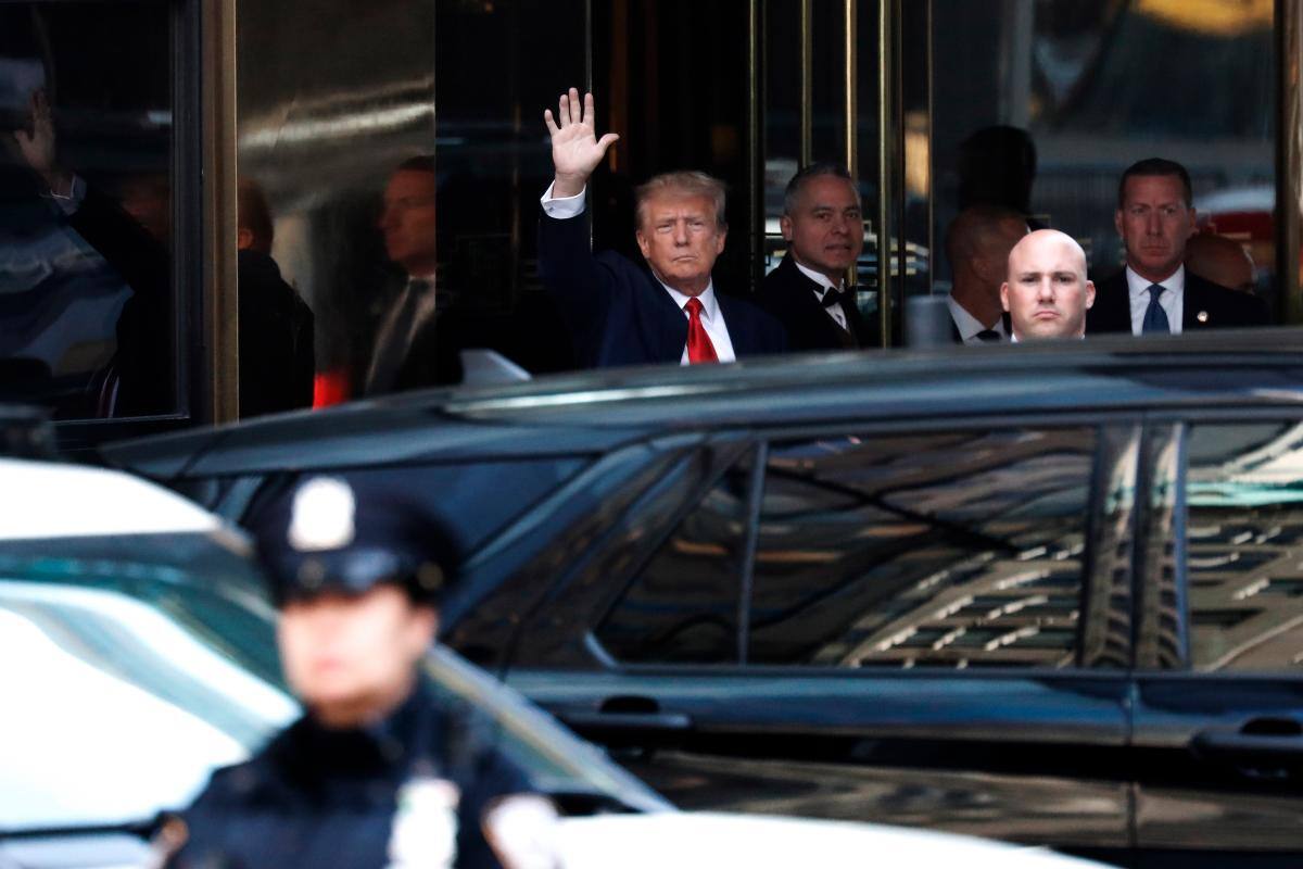 Donald Trump se declaró no culpable ante el juez