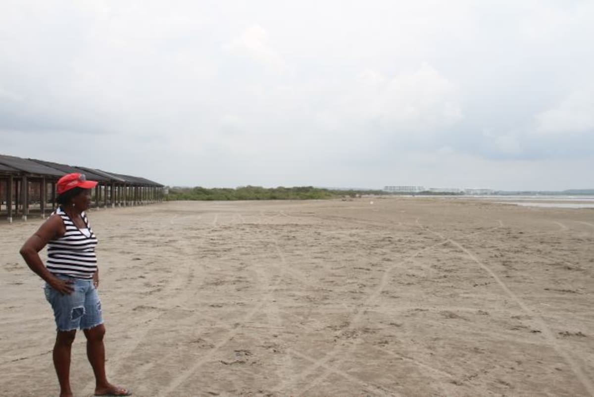 Esilda se retiró de estas playas porque estaba teniendo pérdidas. JORGE PUERTA - EL UNIVERSAL