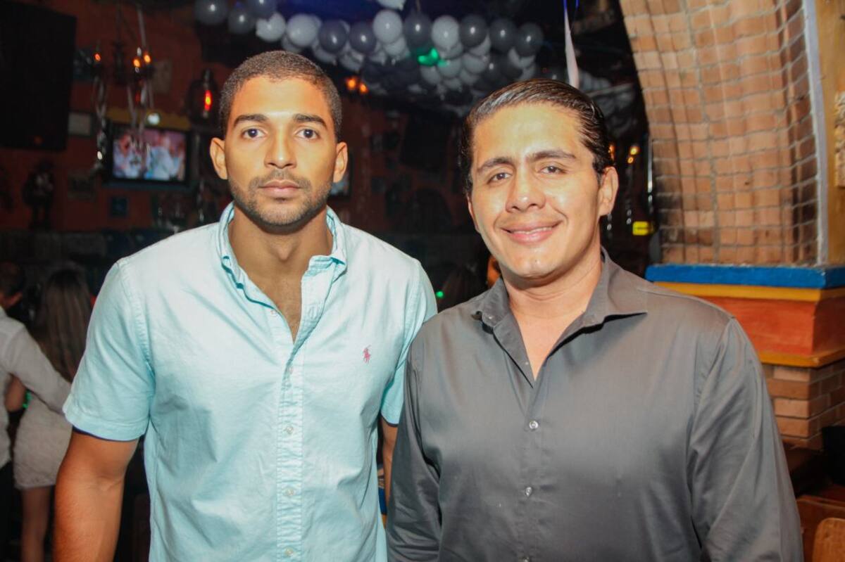 Gustavo Sanes y George Barva.