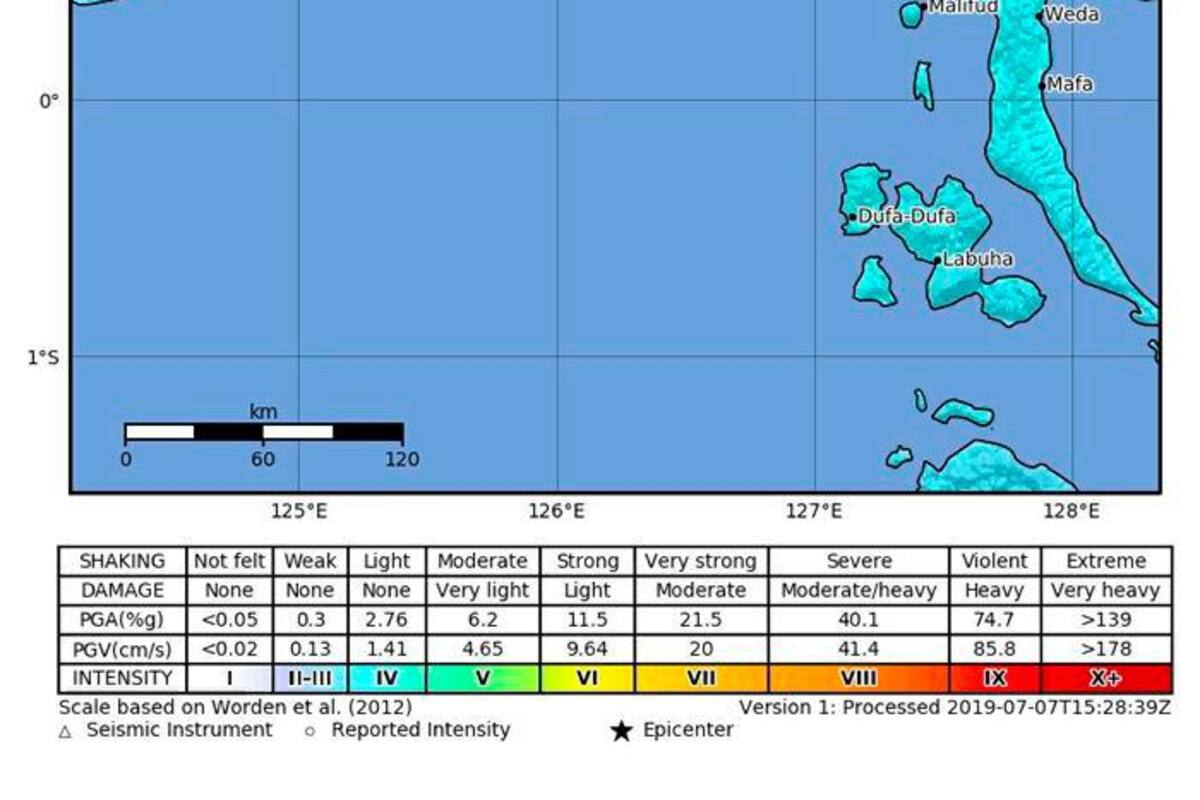 Indonesia emite alerta de tsunami tras sismo de 6.9 grados