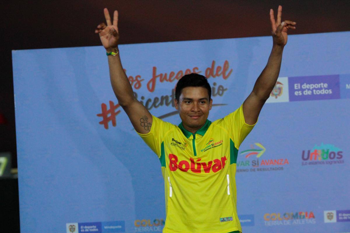 Con 5 oros, Andrés Pila es la gran estrella de Bolívar en los Juegos Nacionales. //Foto: óscar díaz - el universal.
