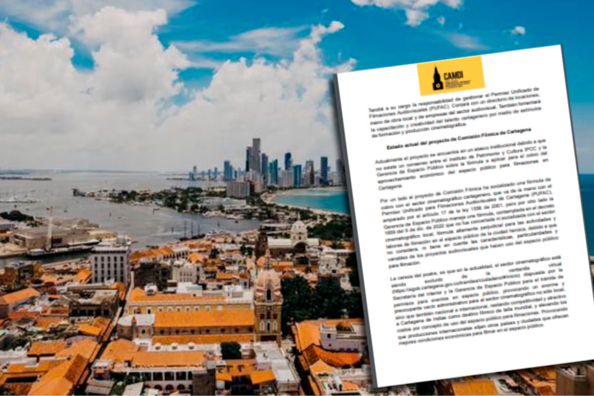 Cartagena en riesgo de perder Comisión Fílmica por desacuerdo Institucional