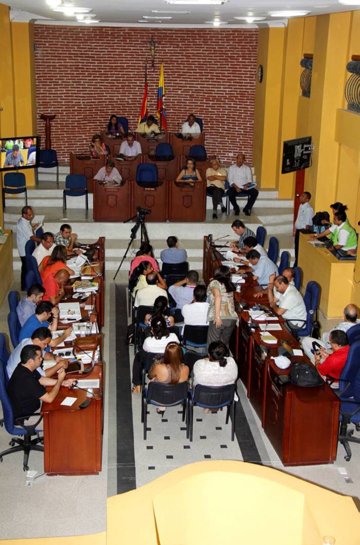 El Concejo Distrital aprobó ayer el Plan de Desarrollo Distrital pero sin adiciones presupuesta-les. KAILLINE GIRALDO