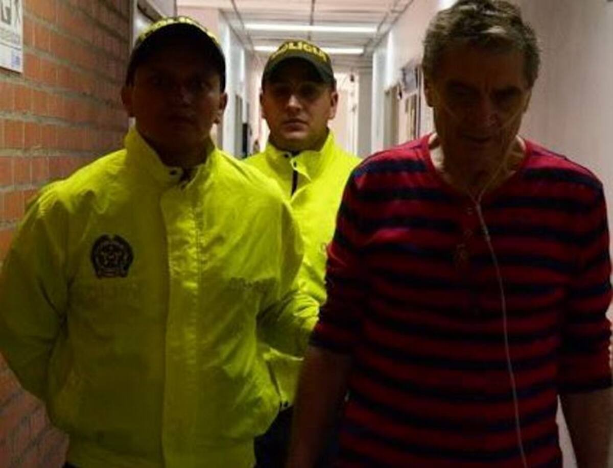 Juan Carlos Francisco Bossi, capturado. COLPRENSA