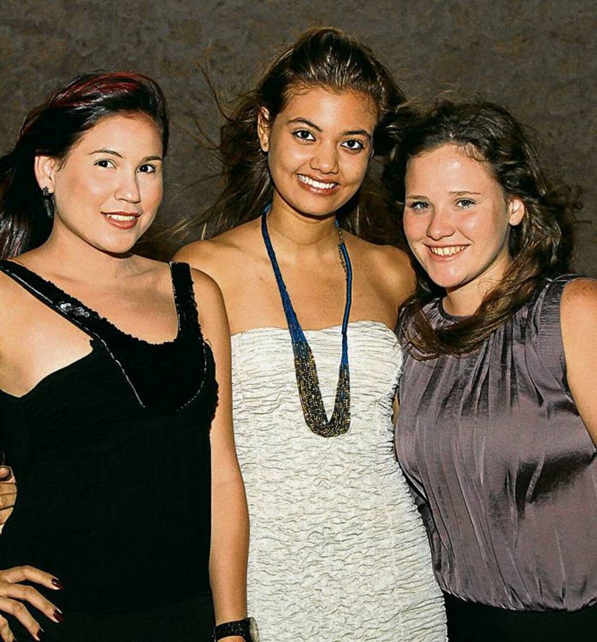 Gina Ospina, Laura Muriel Texidor y Natalia Parra.