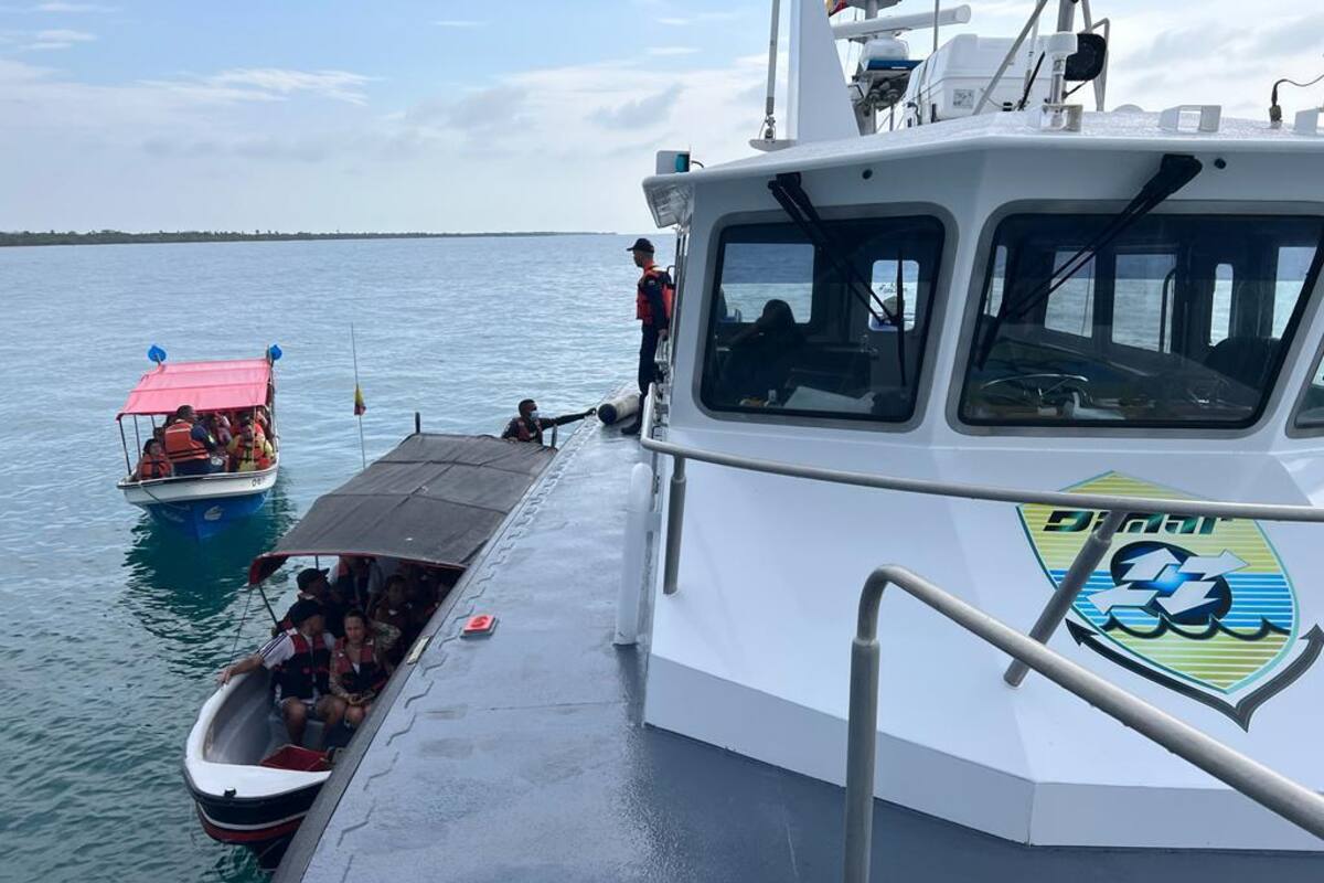 Controles a transporte marítimo del golfo de Morrosquillo en Semana Santa