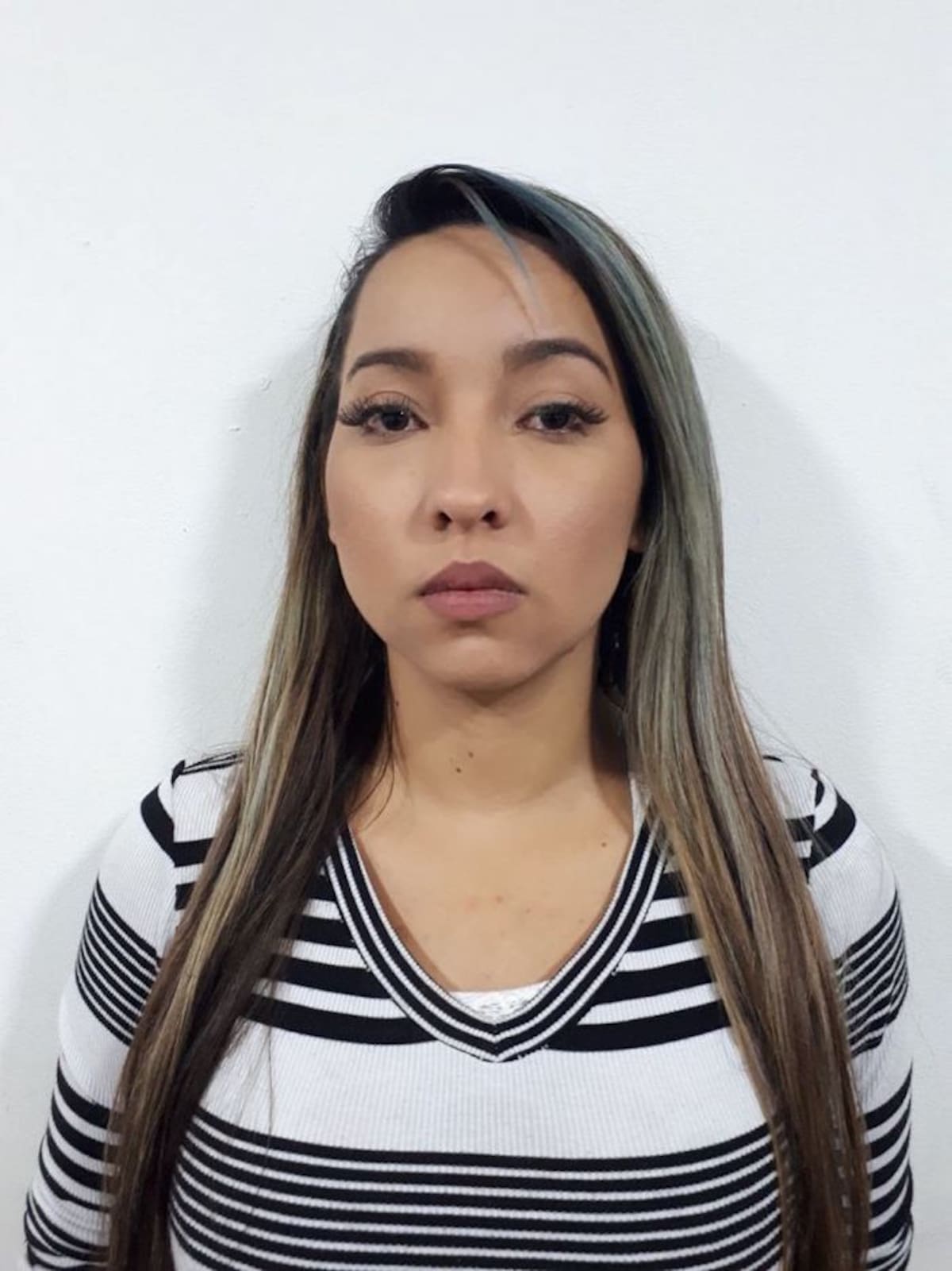 Elizenis Muñoz Navarro, conocida como ‘La diabla’, capturada por la Policía. Cortesía/Policía Nacional