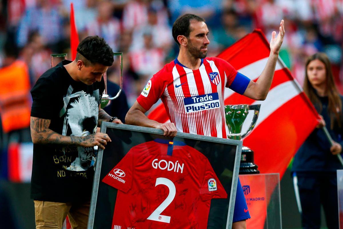 La despedida de Diego Godín del Atlético de Madrid