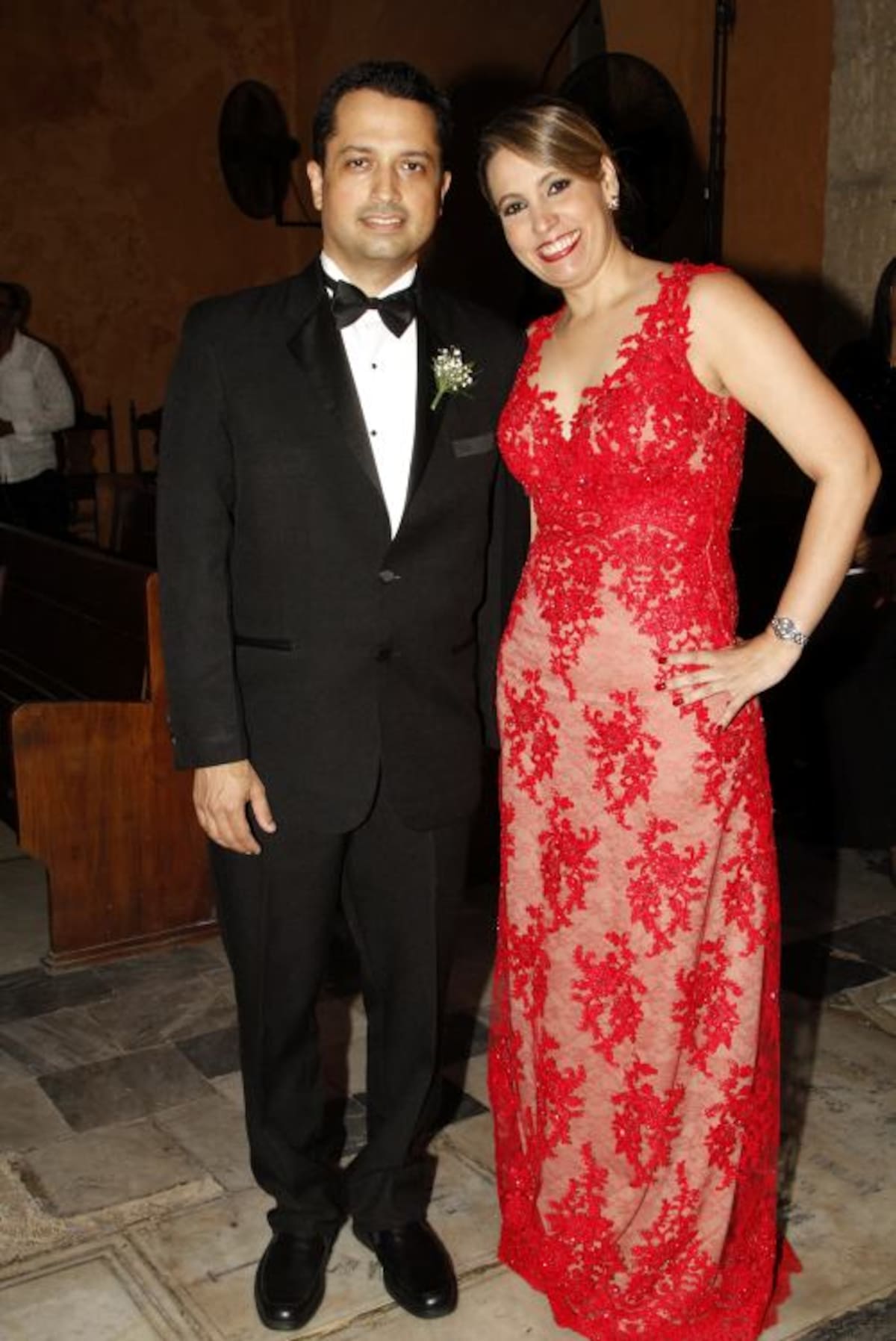 Antonio Chamat y Victoria Gómez De La Espriella.