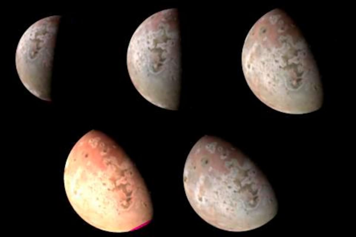 La NASA capta imagen inédita de luna volcánica de Júpiter