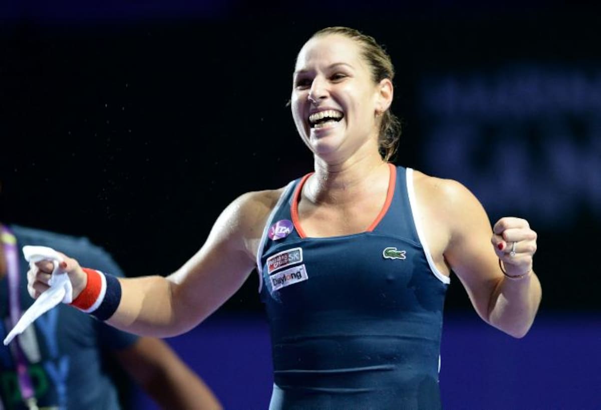 Dominika Cibulkova. AFP ROSLAN RAHMAN