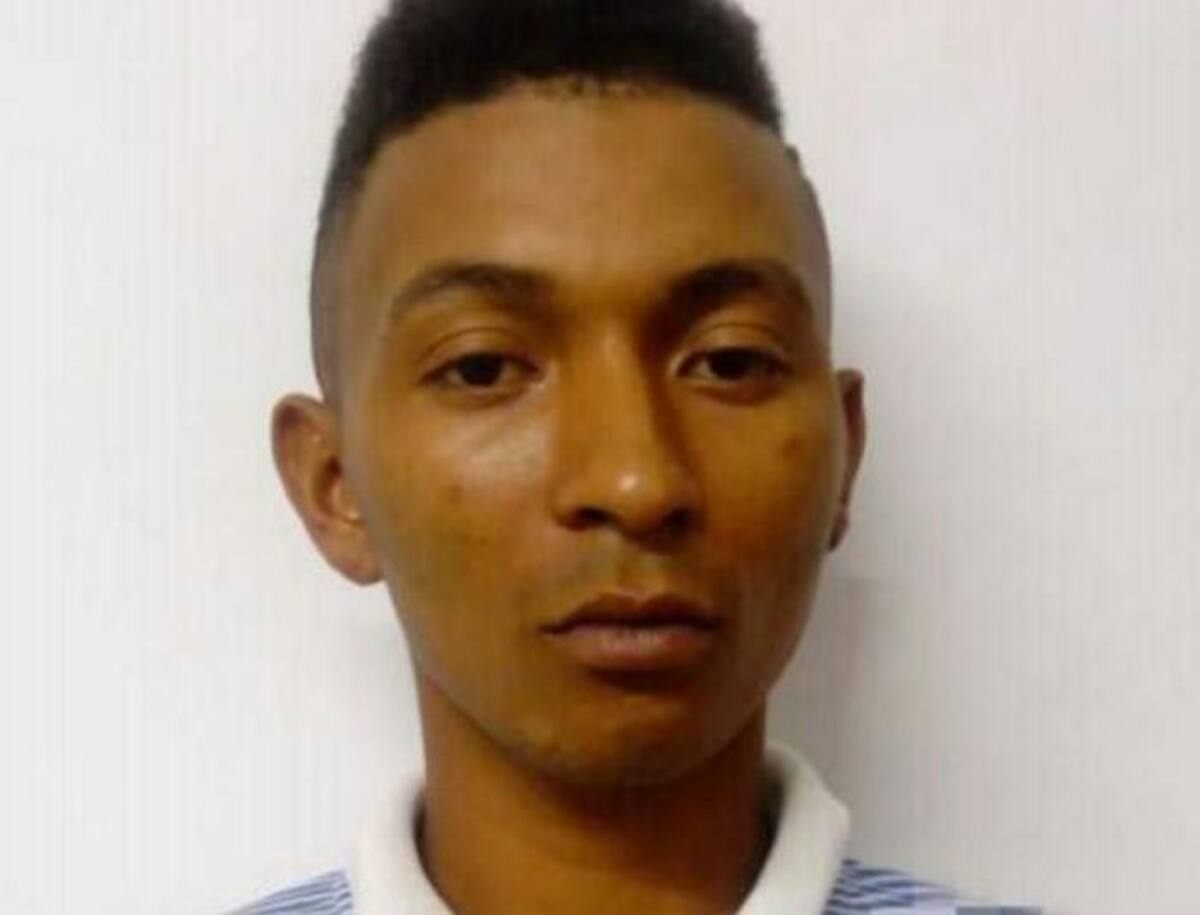 Ronald Andrés Ortiz Vecino, capturado por hurto calificado y agravado. CORTESÍA.
