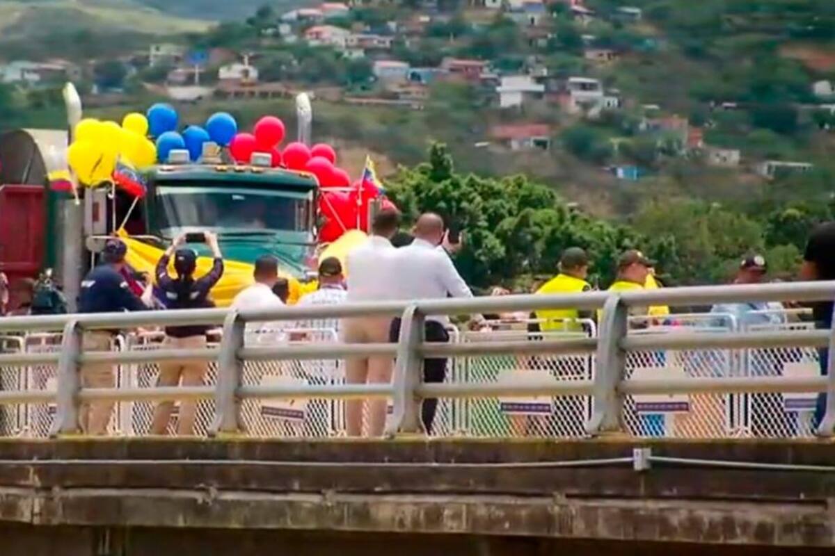 ¡Histórico! Tras 7 años se reabrió la frontera entre Colombia y Venezuela